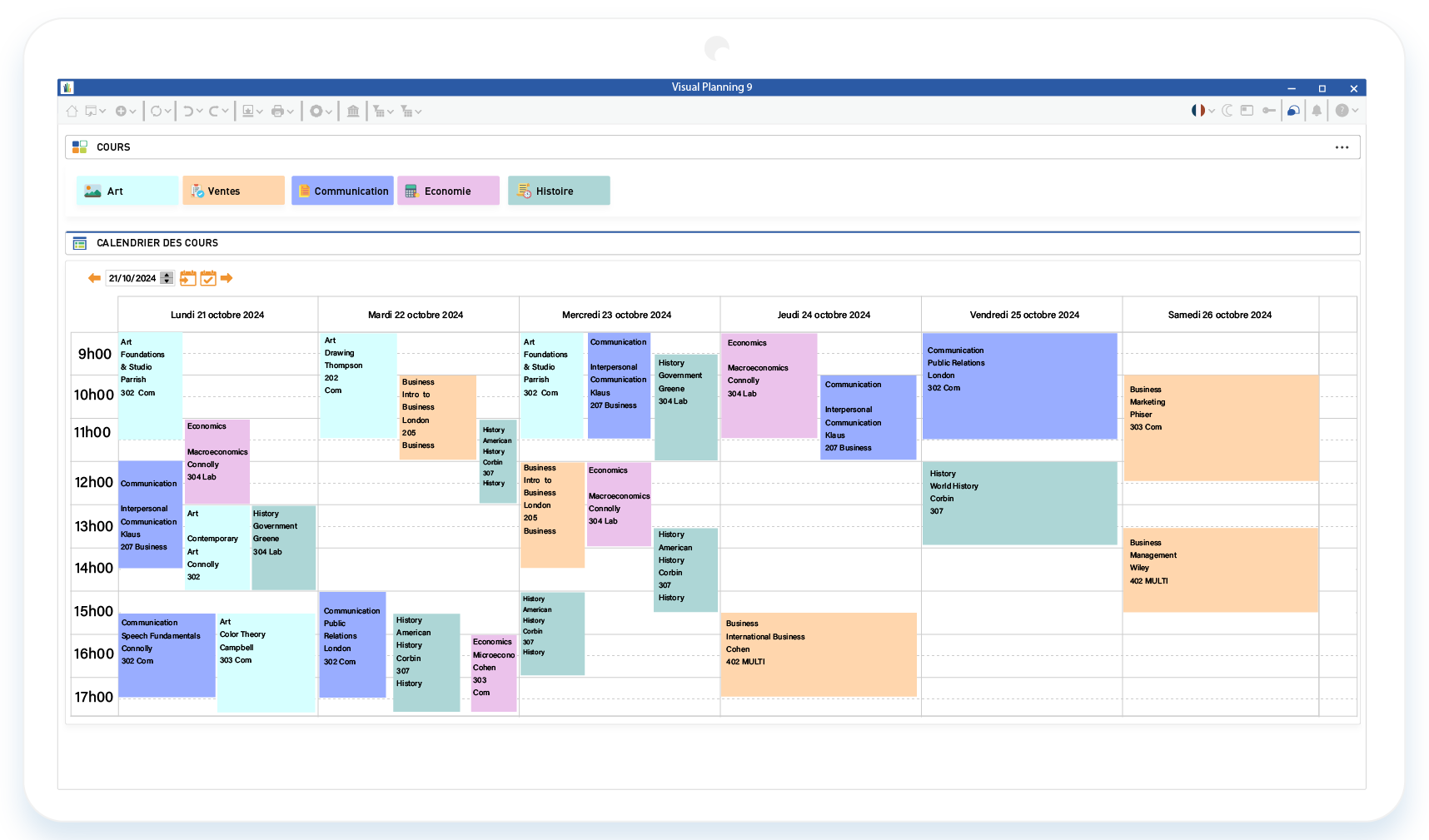 Un logiciel de gestion complet